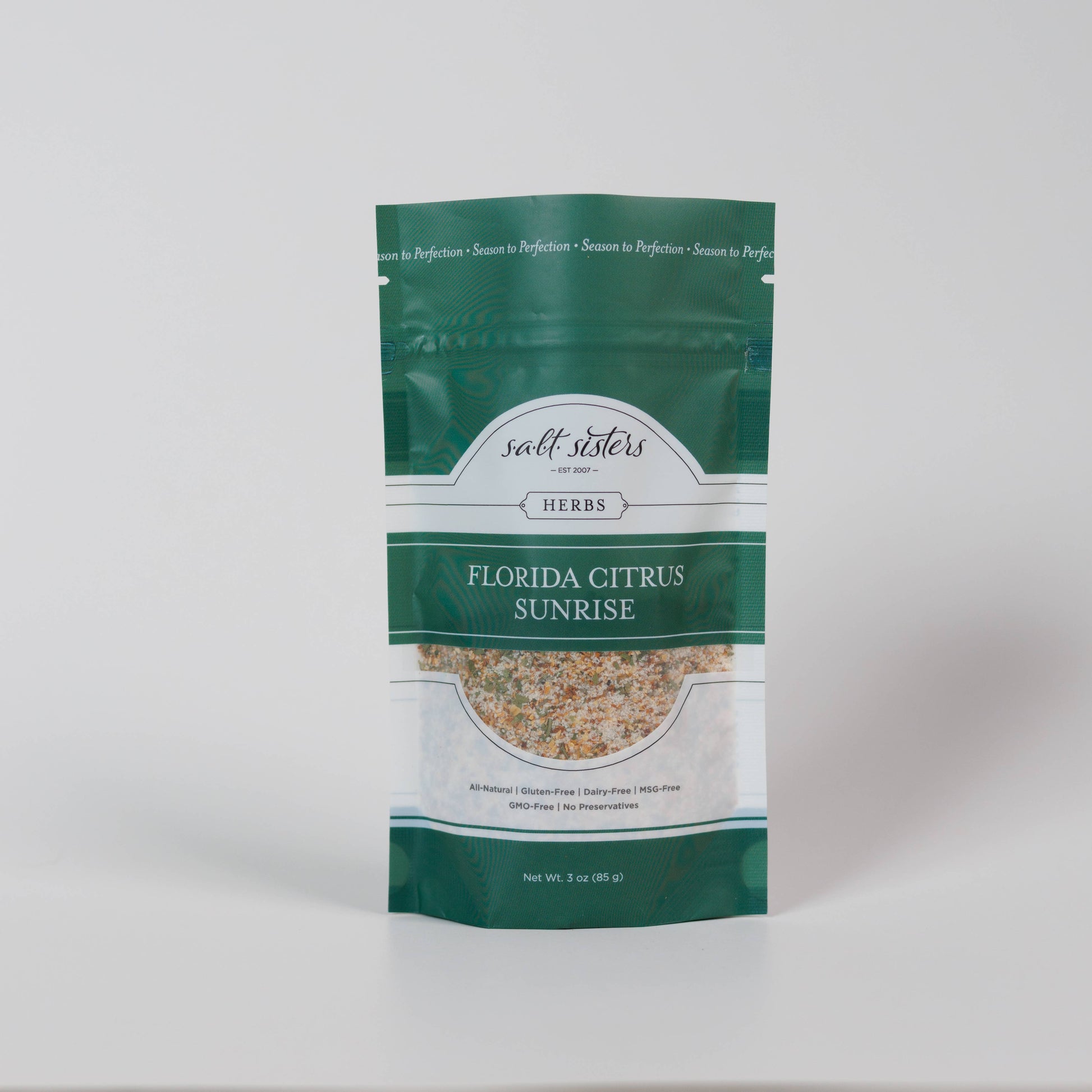 Herb, Spice & Salt Blend - Florida Citrus Sunrise - 3 oz Bag Salt Sisters