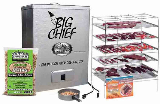 Smokehouse 9890-000-0000 Big Chief Electric Smoker Top Load (672238)