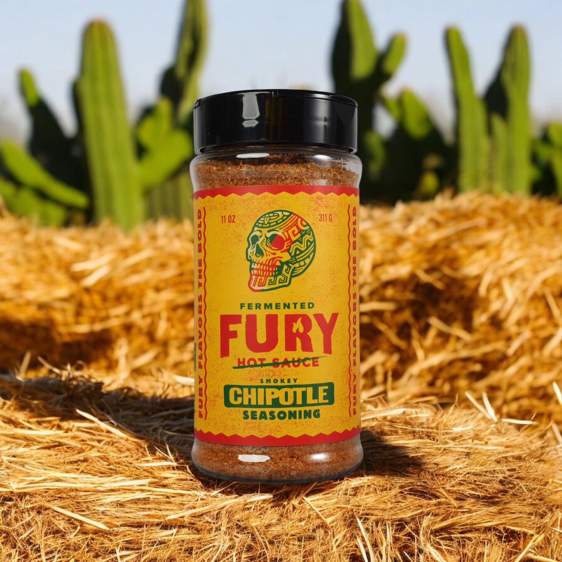 FURY SMOKEY CHIPOTLE - BBQ RUB - SEASONING Fury Hot Sauce