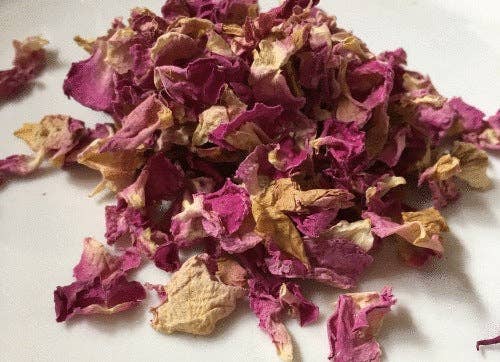 Dried Pink Rose Petals
