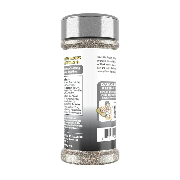 Dan-O's Seasoning Preem-O, 3.4oz SlobsRus BBQ