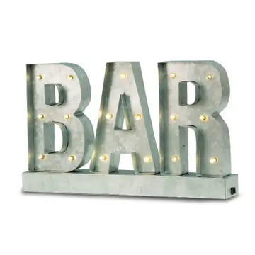 Bar Sign Light Up