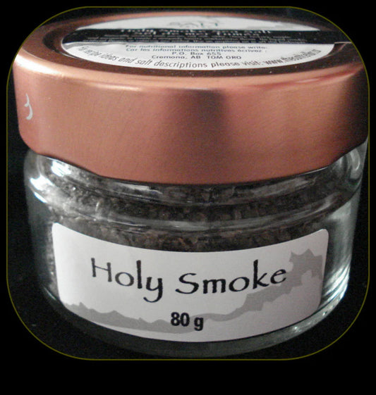 Holy Smoke Smoked Sea Salt Jar