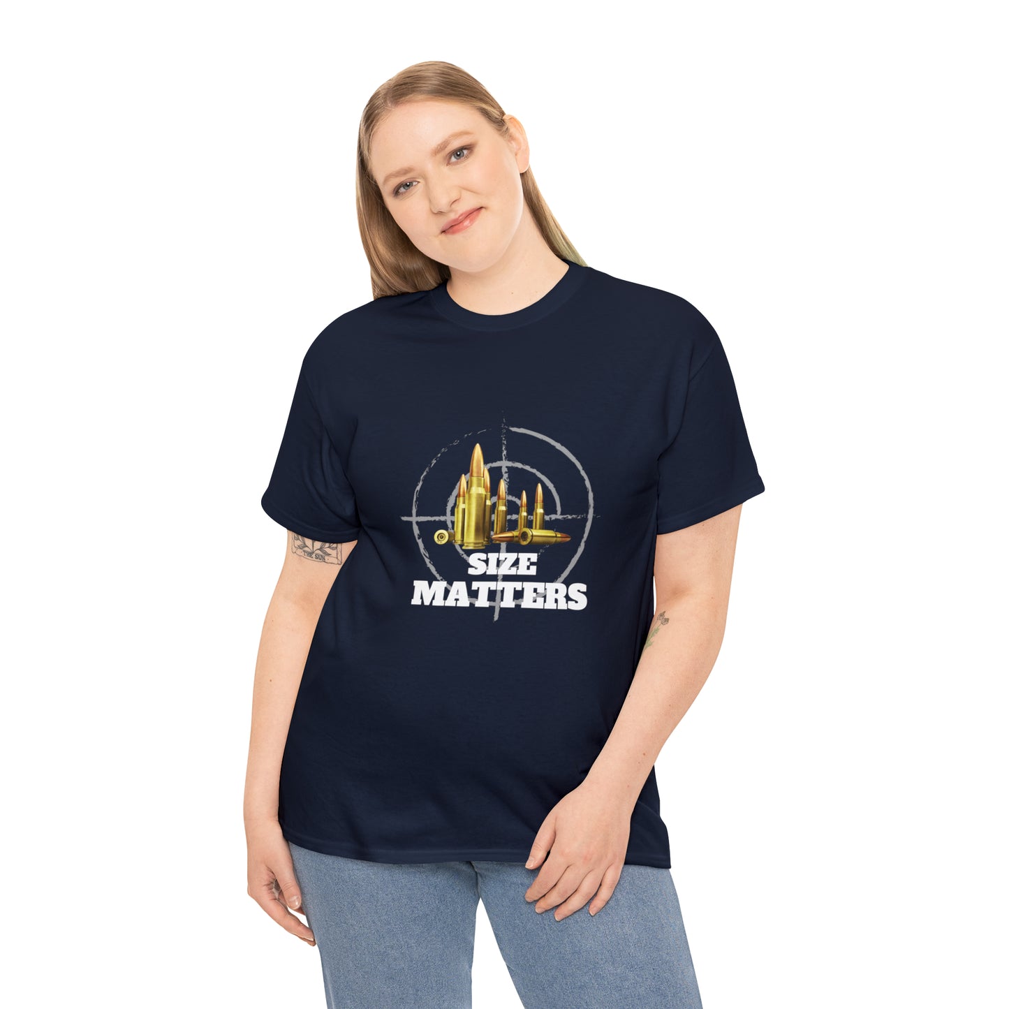 Size Matters - Unisex Heavy Cotton Tee