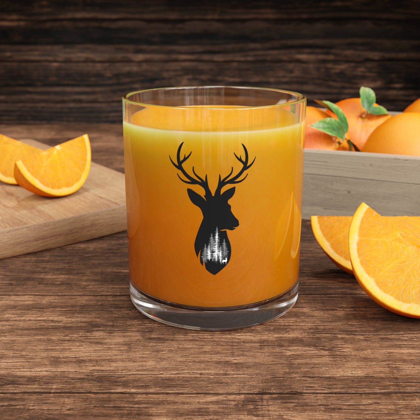 Deer Whisky Glass