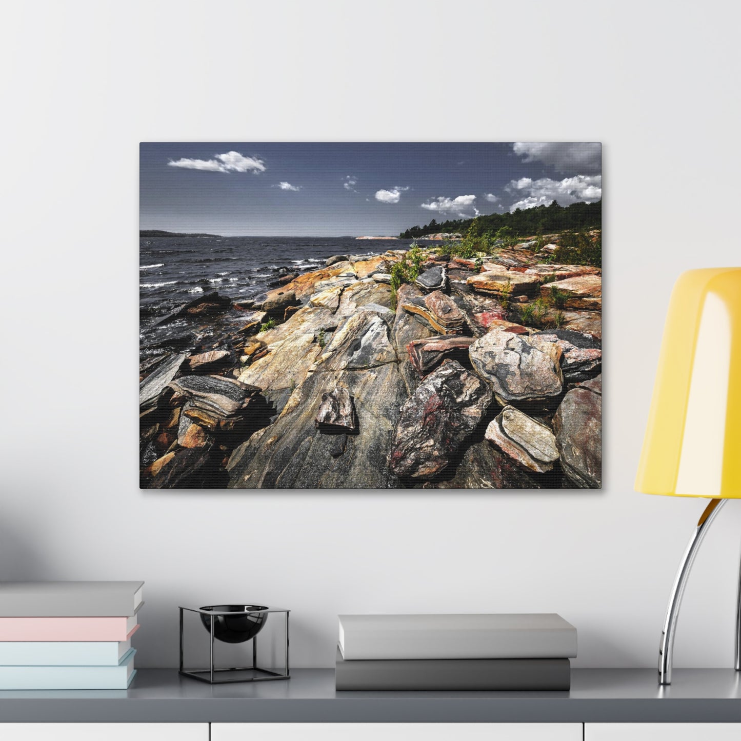 Georgian Bay Landscape Parry Sound Ontario - Canvas