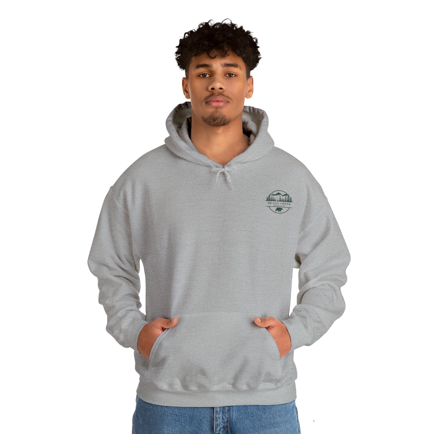 Bragg Creek Hiking Club - Unisex Heavy Blend™ Hooded Sweatshirt