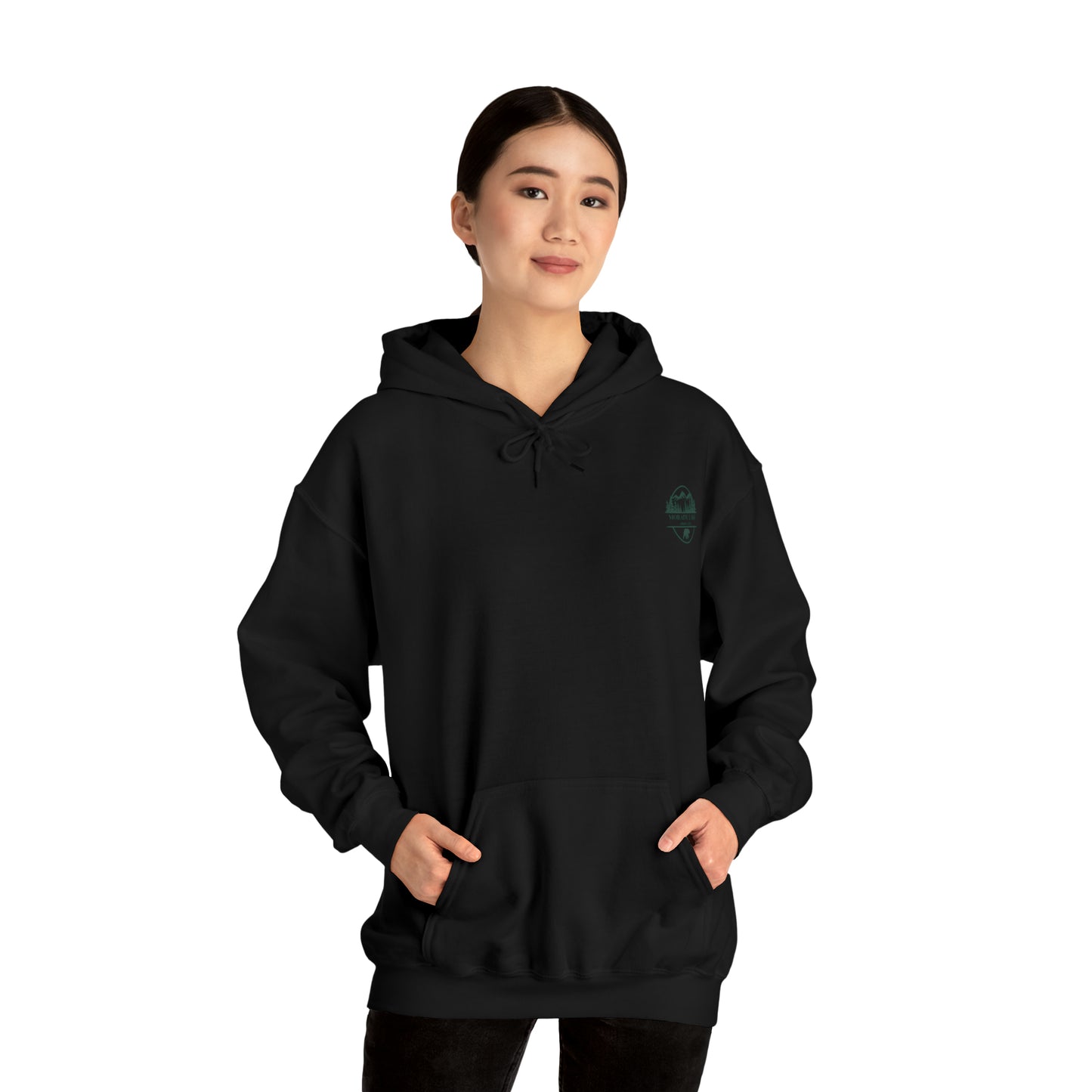 Moraine Lake Hiking Club - Unisex Heavy Blend™ Hooded Sweatshirt