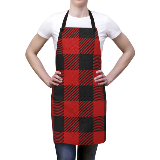 Christmas Plaid Apron (AOP)