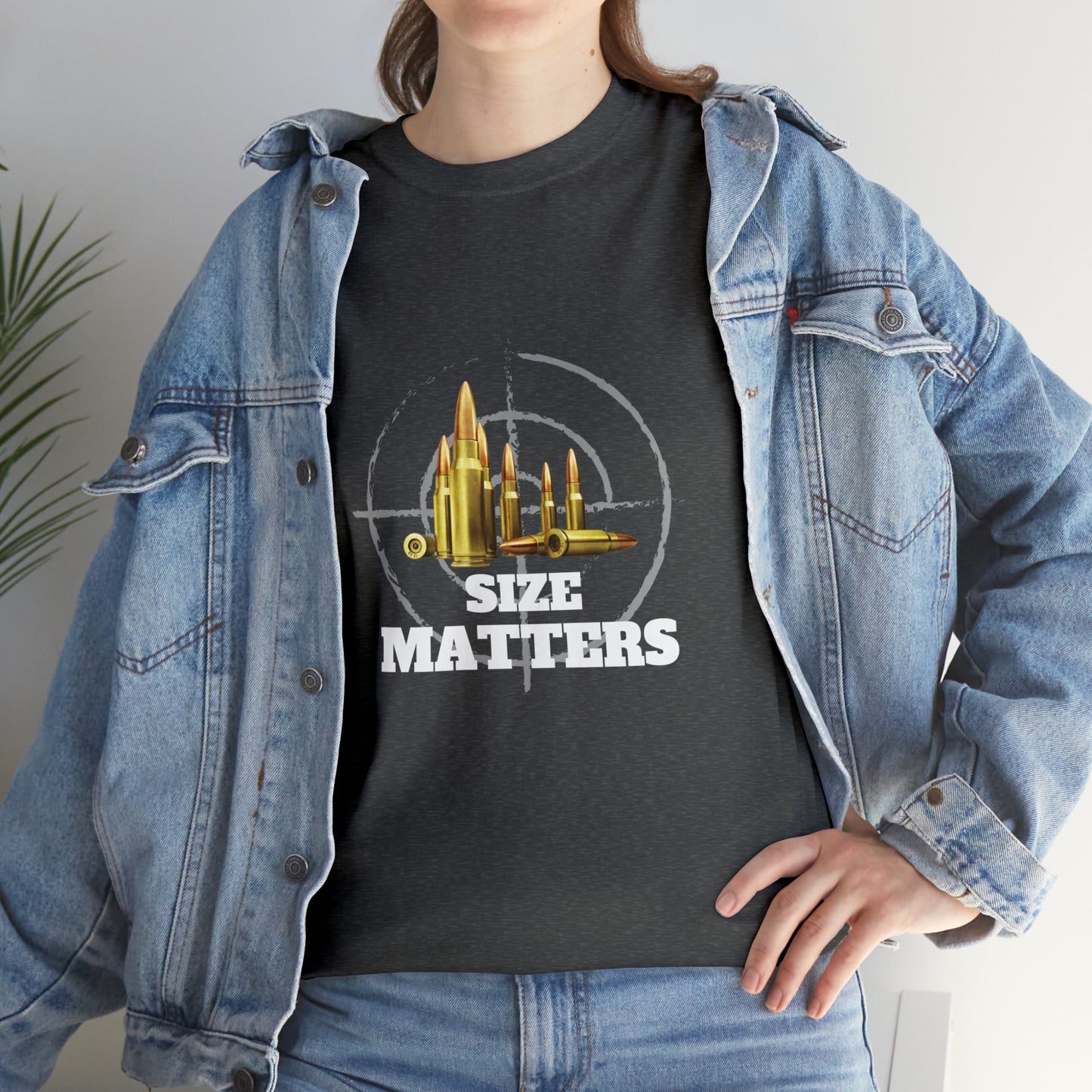 Size Matters - Unisex Heavy Cotton Tee