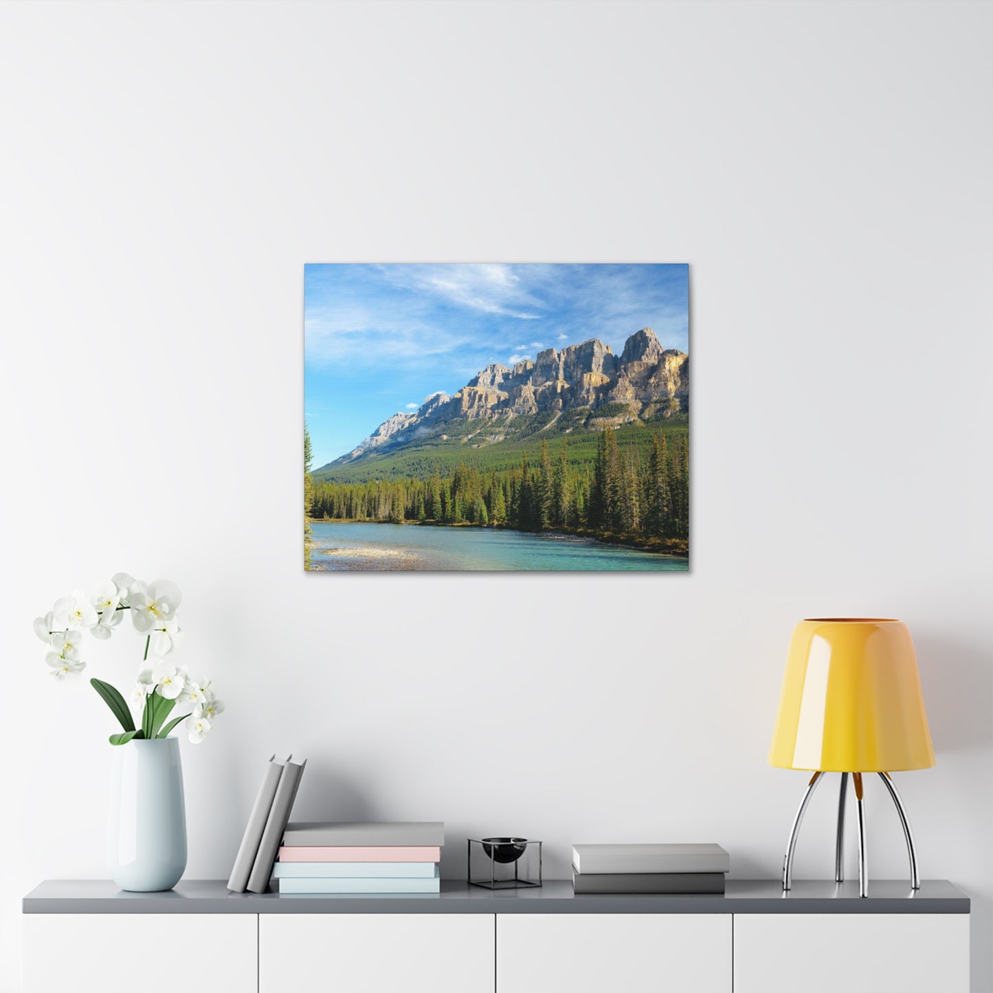 Castle Mountain Alberta Canvas Gallery Wraps