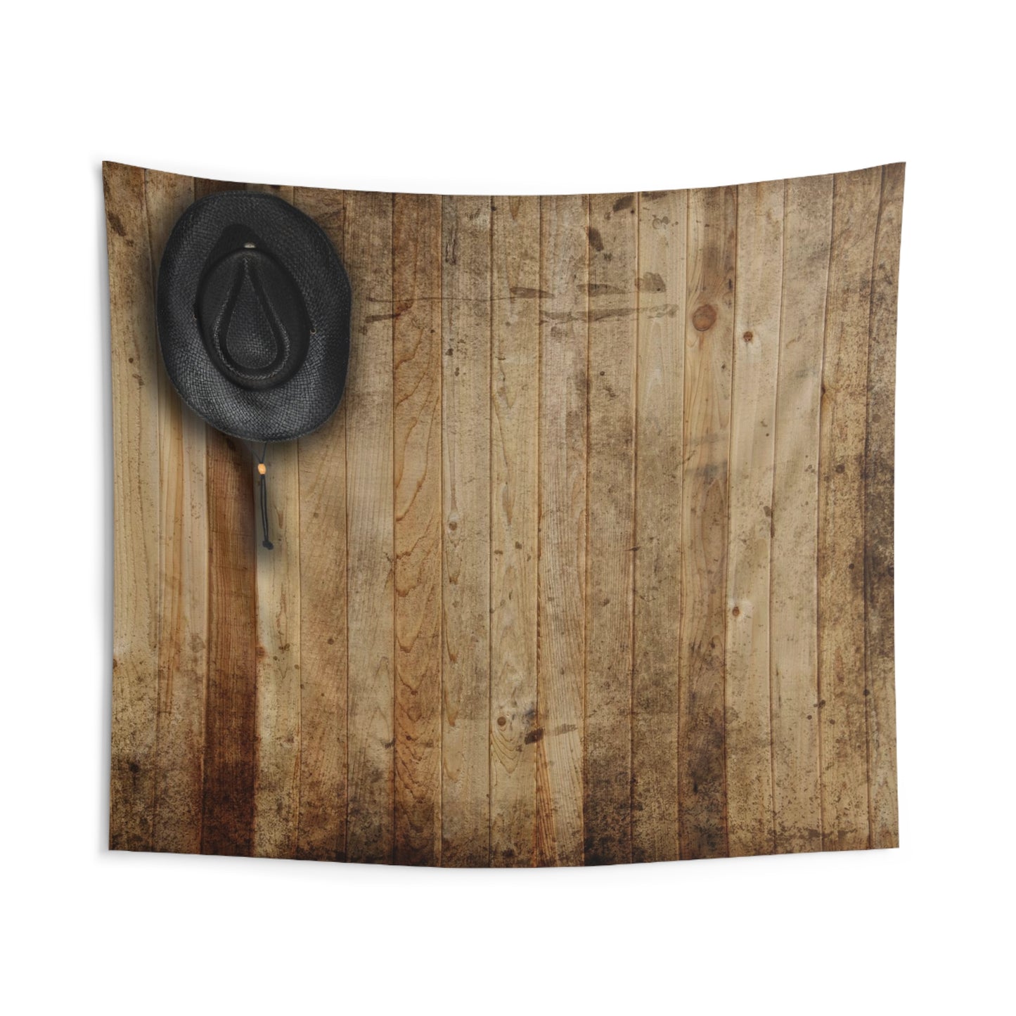 Cowboy Hat Indoor Wall Tapestries