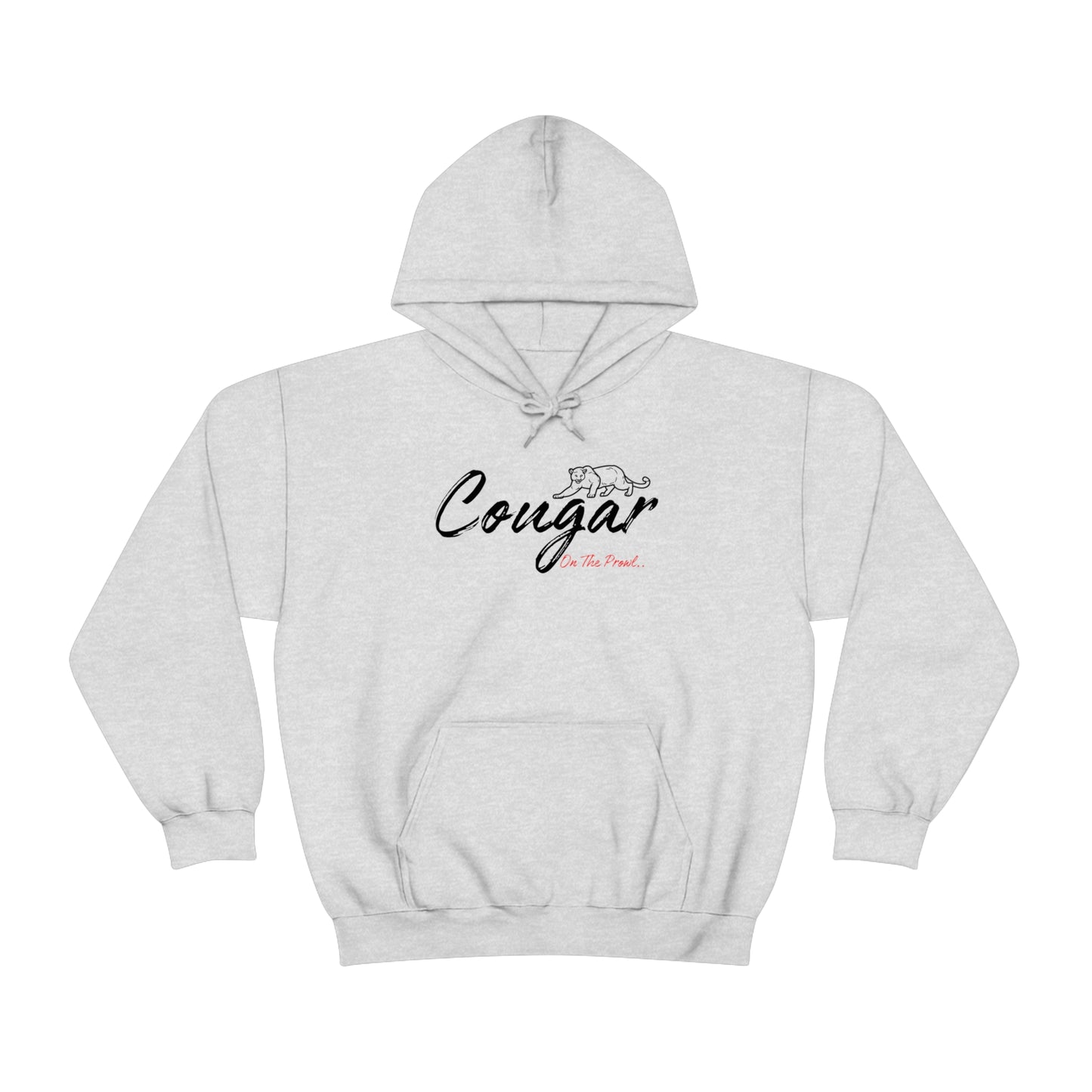 Unisex Heavy Blend™ Hooded Sweatshirt - Cougar on the Prowl