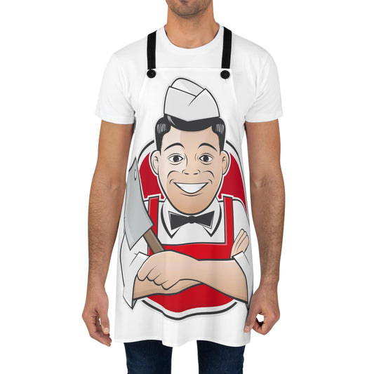 Cartoon Butcher Apron (AOP)