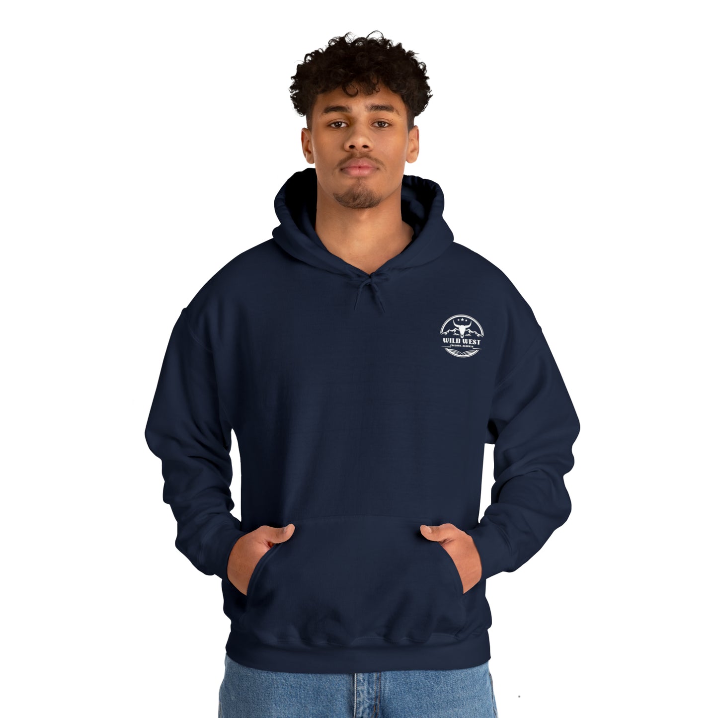 Wild West - Calgary Alberta -Unisex Heavy Blend™ Hooded Sweatshirt