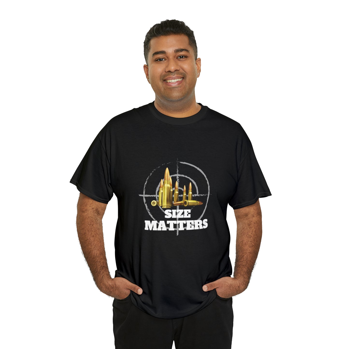 Size Matters - Unisex Heavy Cotton Tee