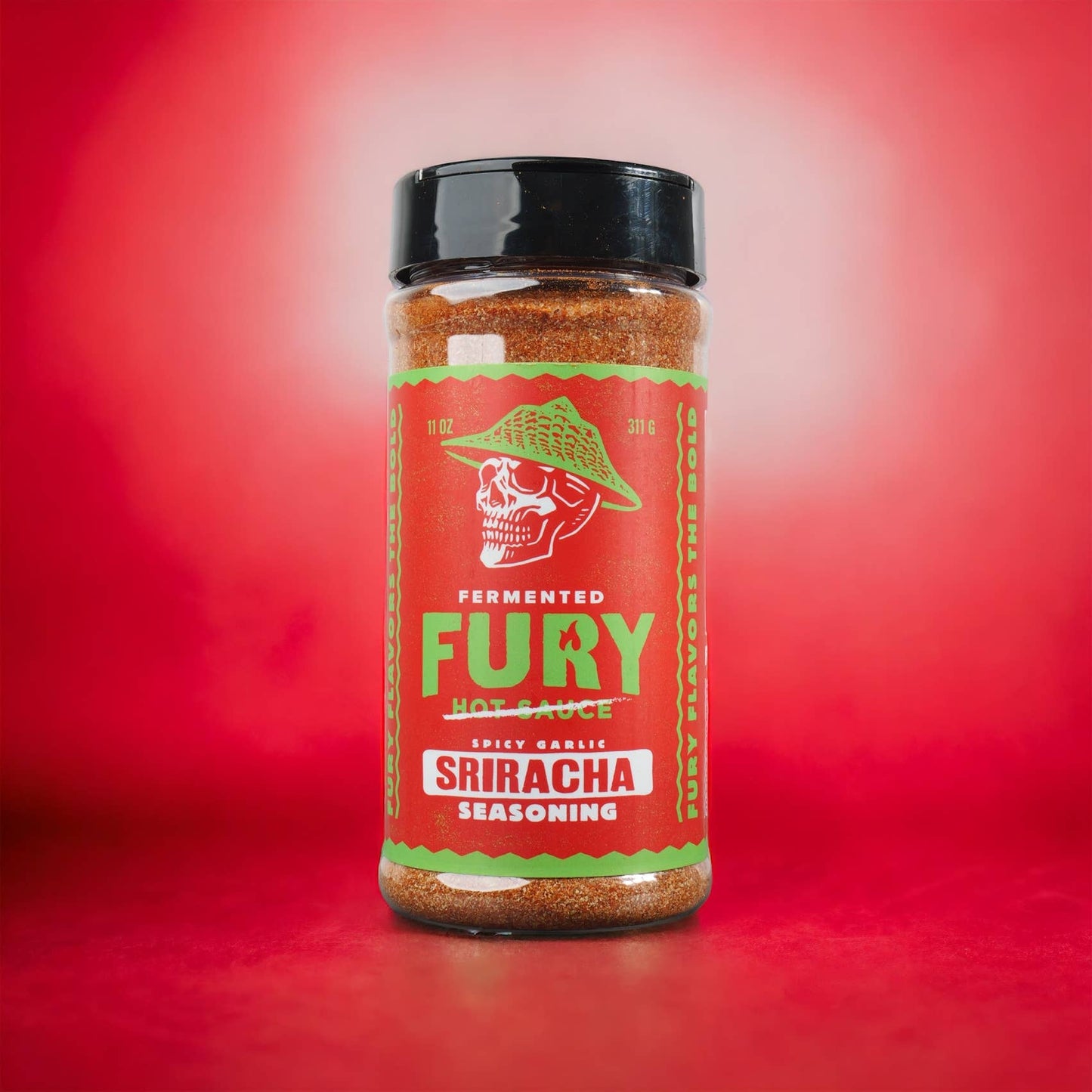 FURY SPICY GARLIC SRIRACHA SEASONING - BBQ RUB Fury Hot Sauce