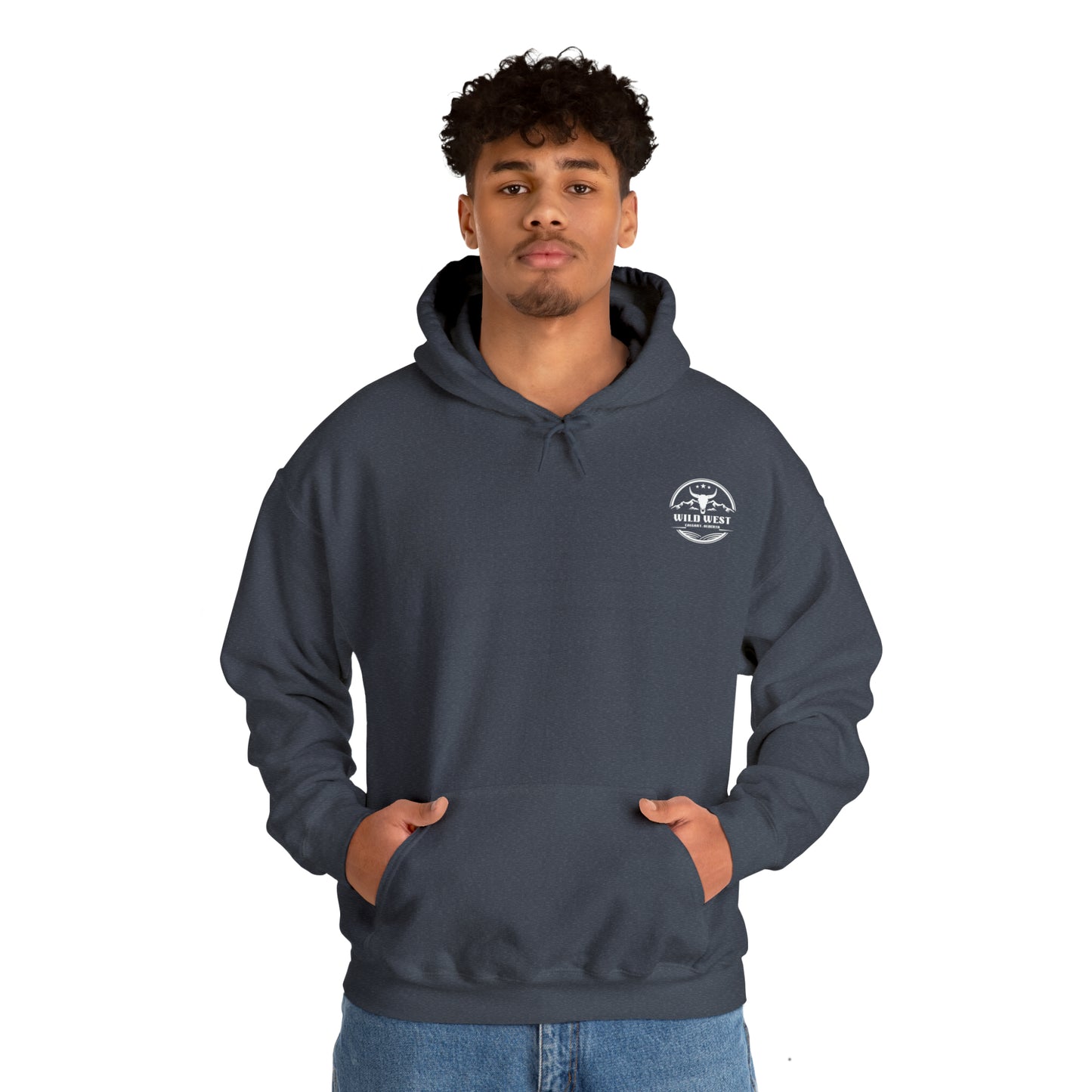 Wild West - Calgary Alberta -Unisex Heavy Blend™ Hooded Sweatshirt