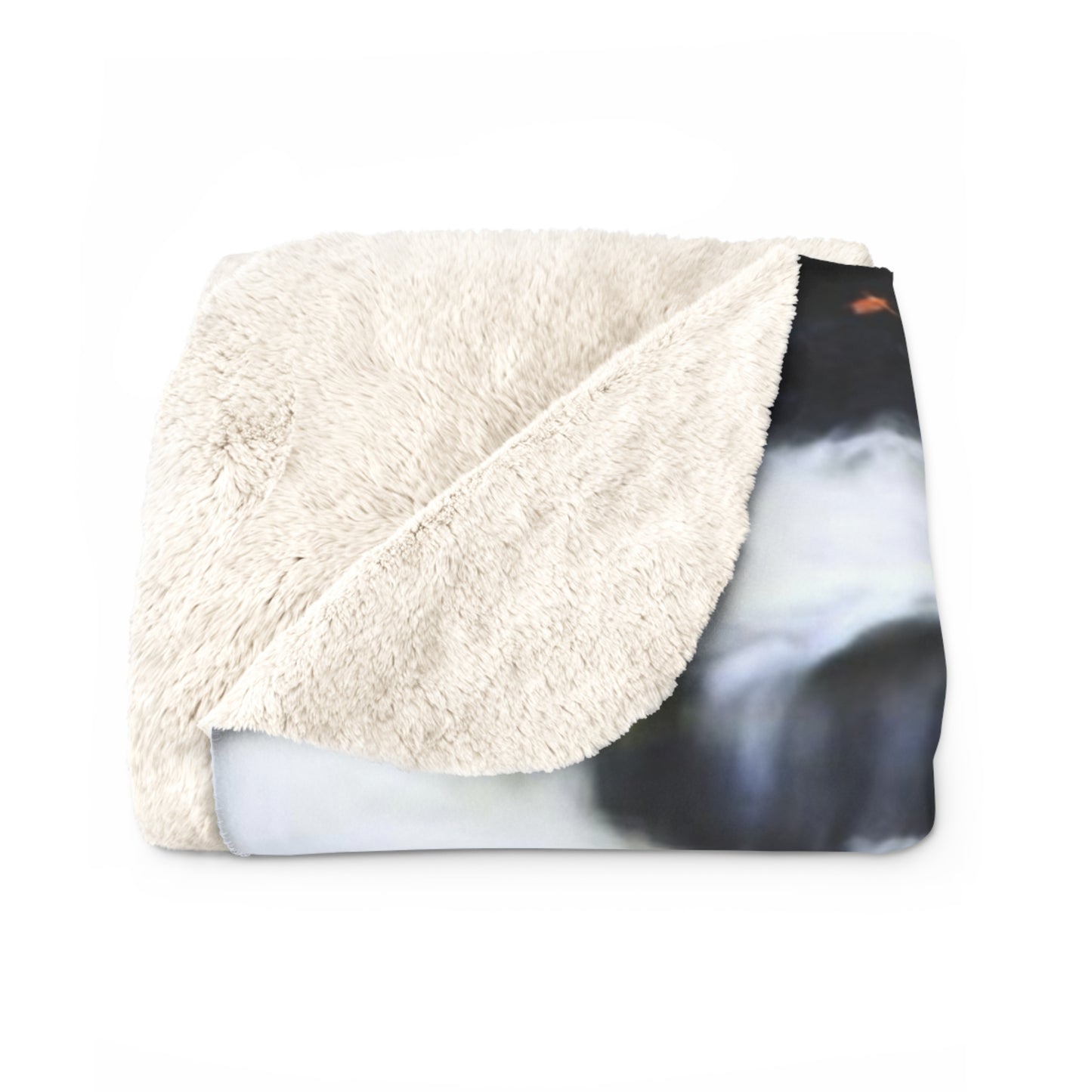 Fall Season Sherpa Fleece Blanket