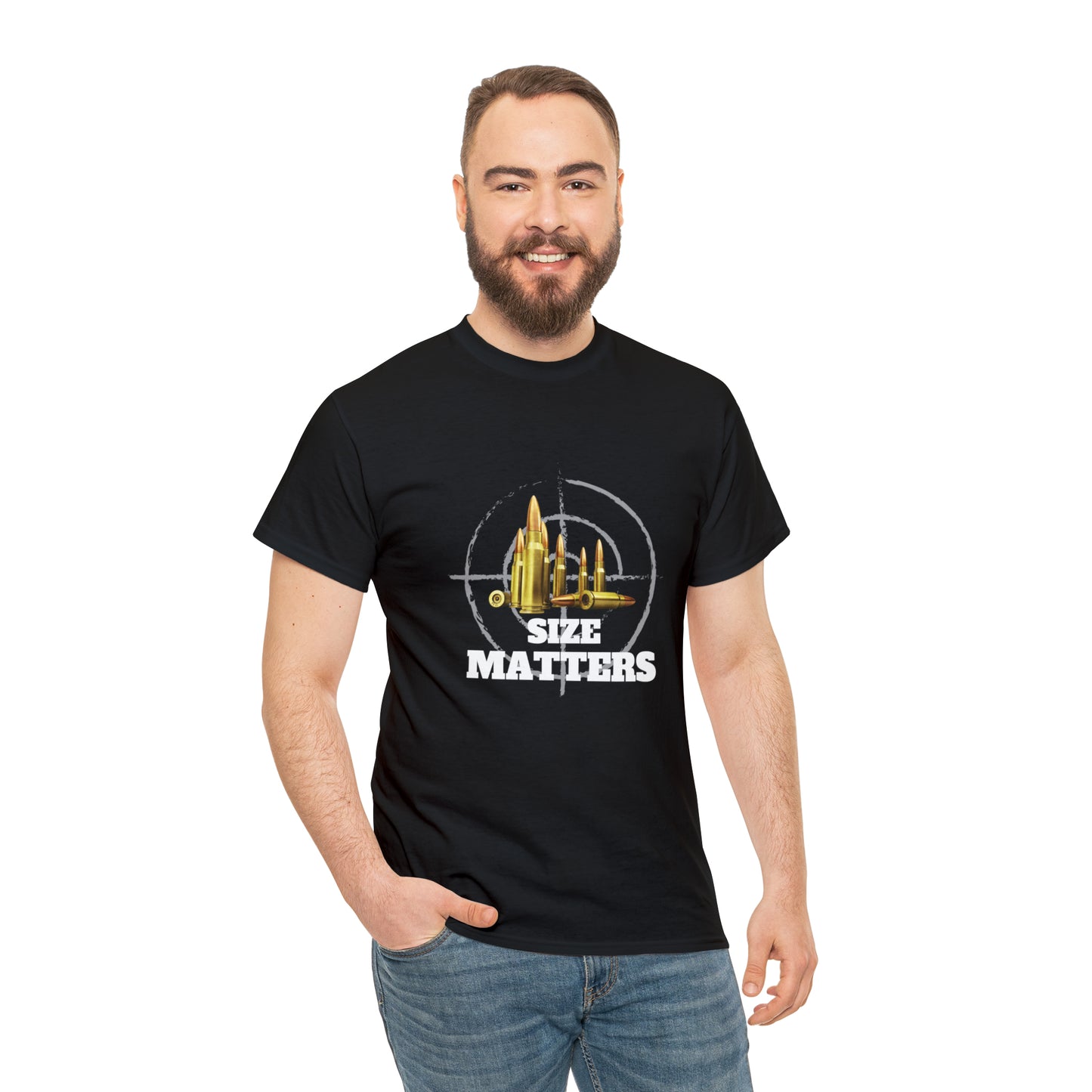 Size Matters - Unisex Heavy Cotton Tee