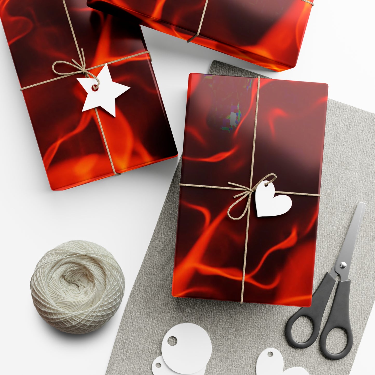 Flames all Occasion Gift Wrap Papers