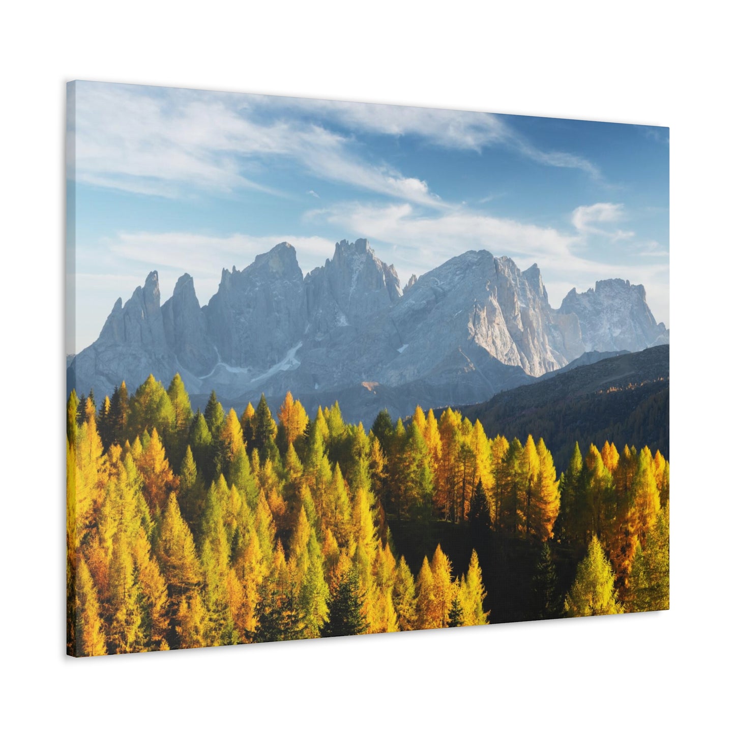 Incredible Fall View Valfred Valley Italy - Canvas