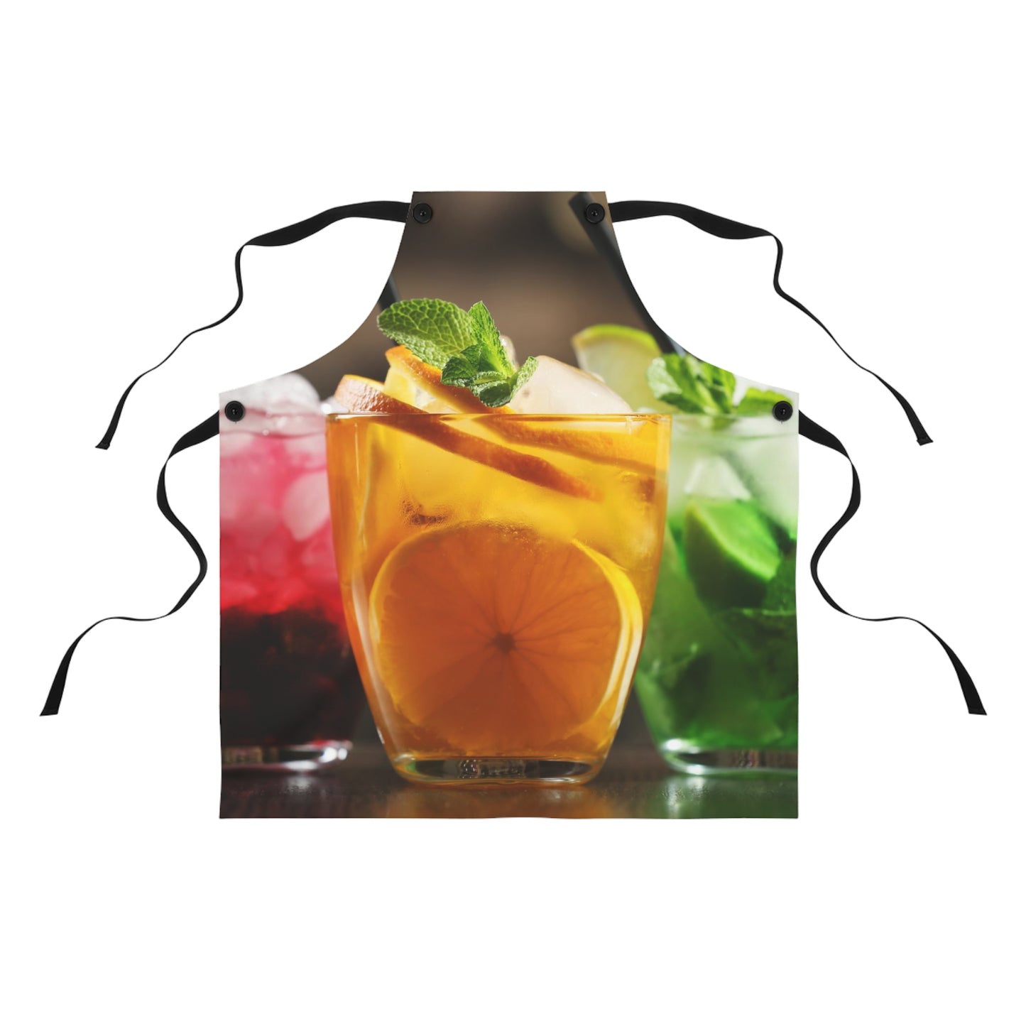 Cocktail Orange Apron (AOP)