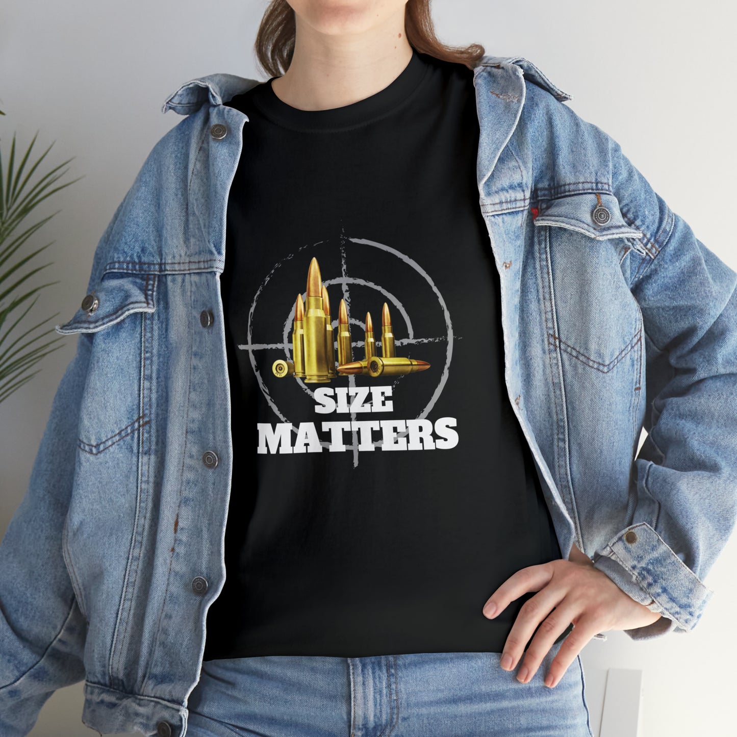 Size Matters - Unisex Heavy Cotton Tee