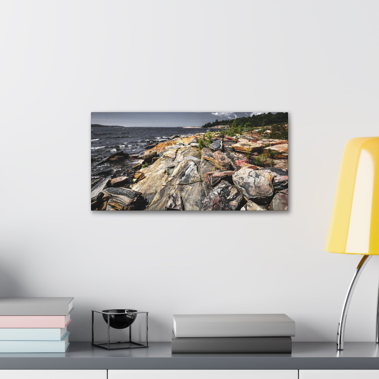 Georgian Bay Landscape Parry Sound Ontario - Canvas