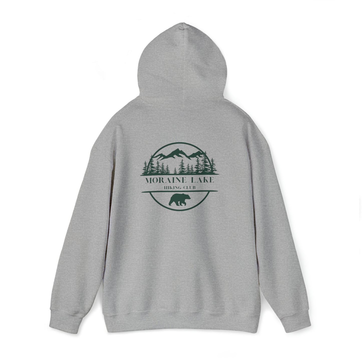 Moraine Lake Hiking Club - Unisex Heavy Blend™ Hooded Sweatshirt