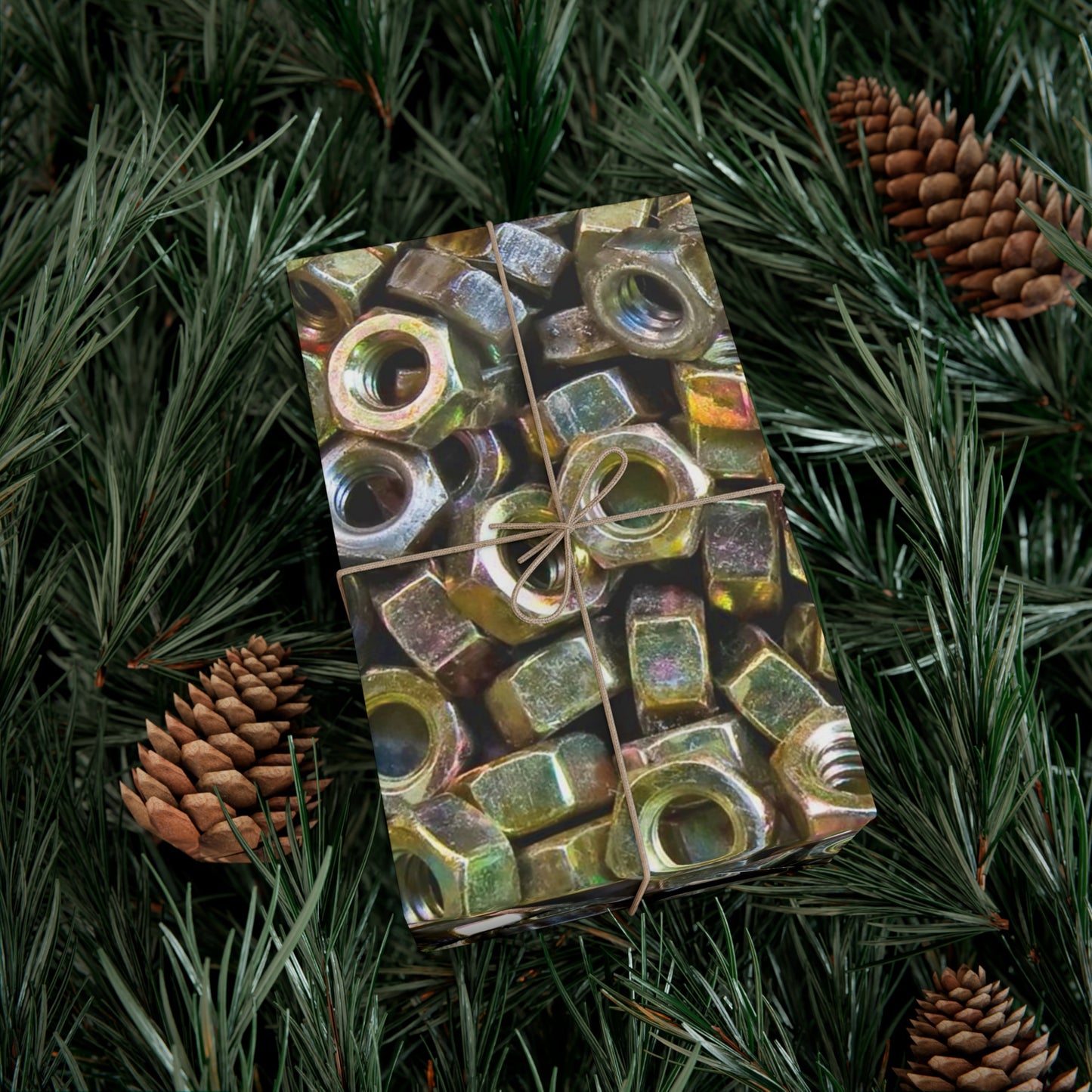 Bolt Pattern Gift Wrap Papers