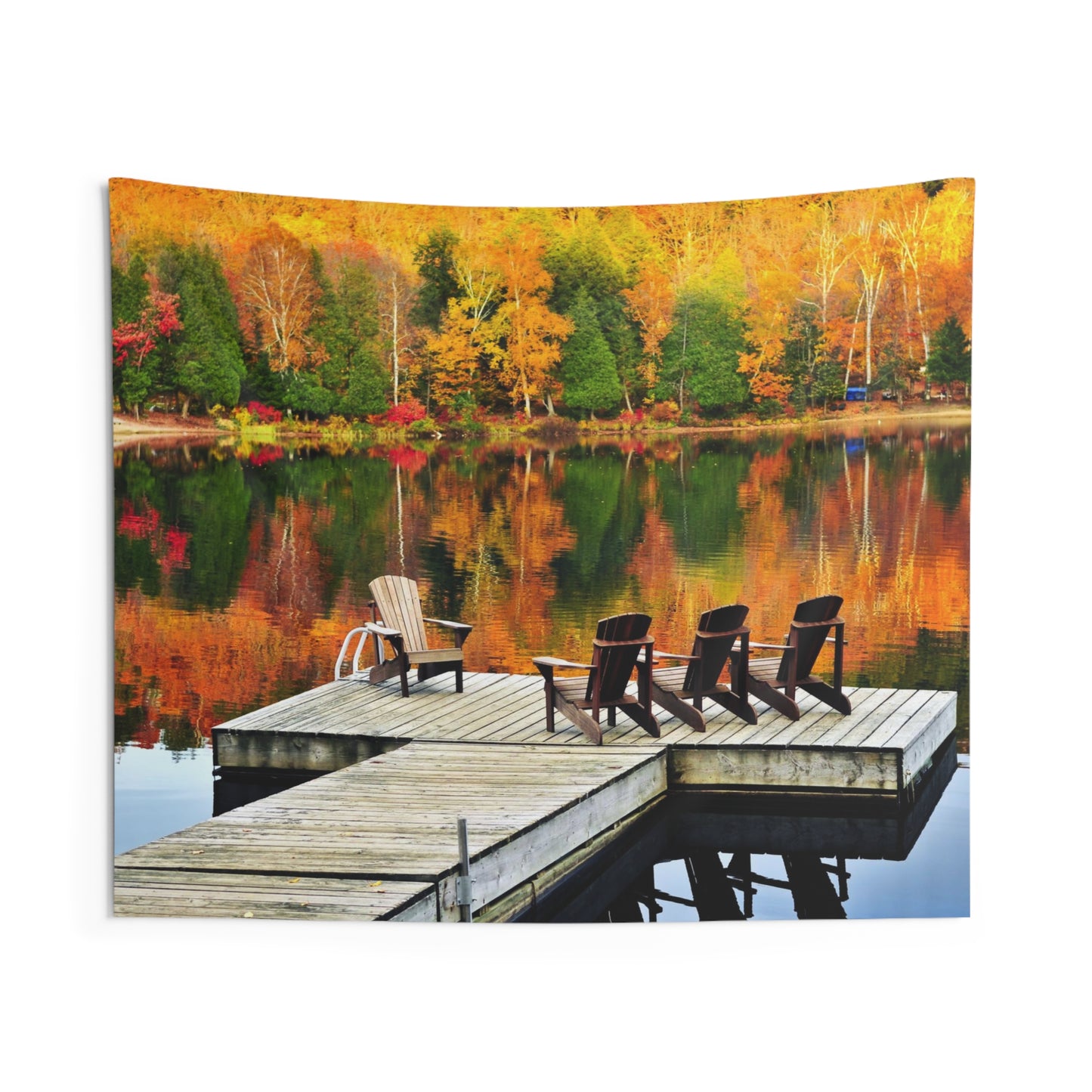 Algonquin Lake Life Indoor Wall Tapestries