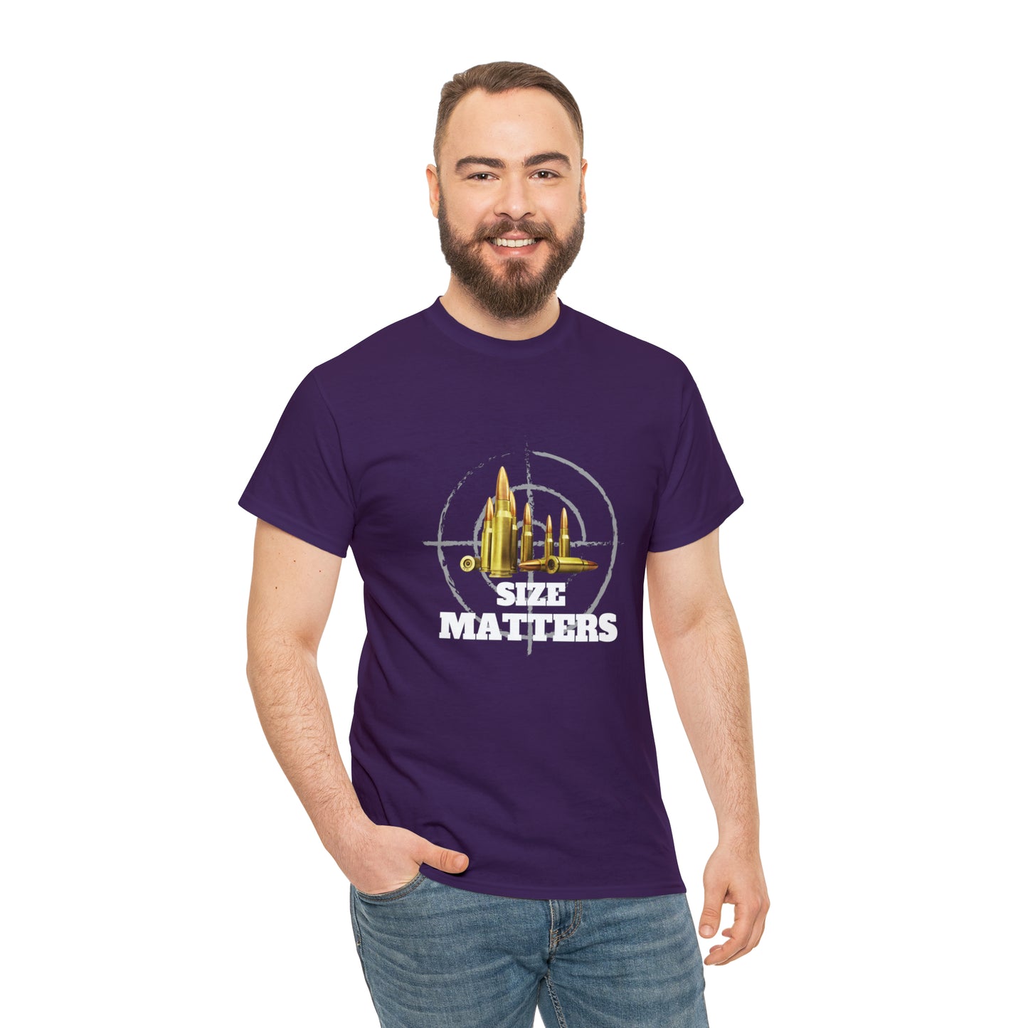 Size Matters - Unisex Heavy Cotton Tee