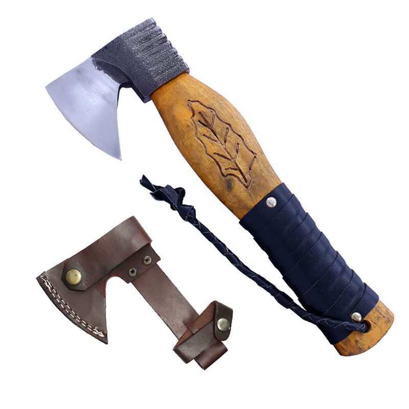 11" The Bone Edge Hand Forged Hunting Axe