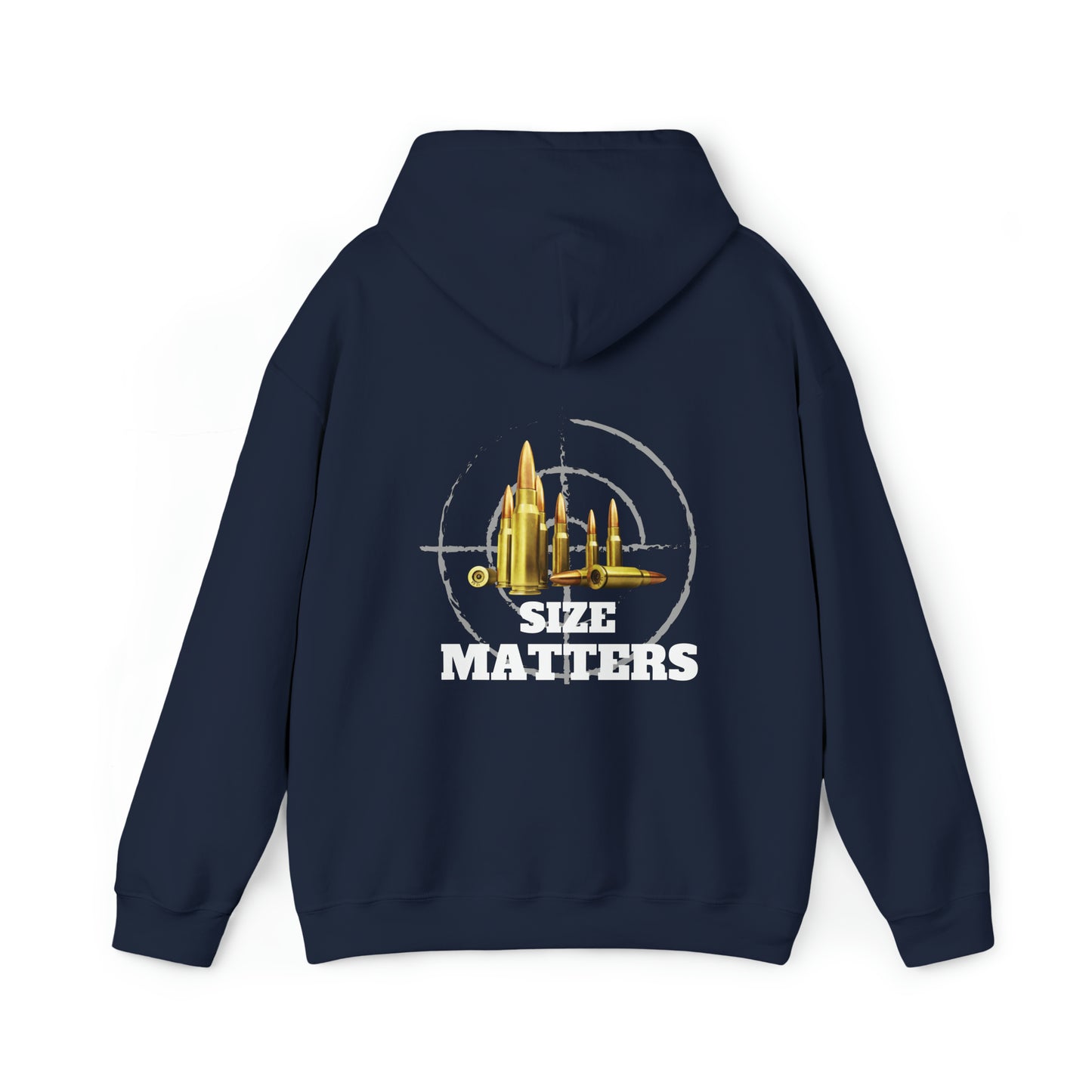 Size Matters - Unisex Heavy Blend™ Hooded Sweatshirt