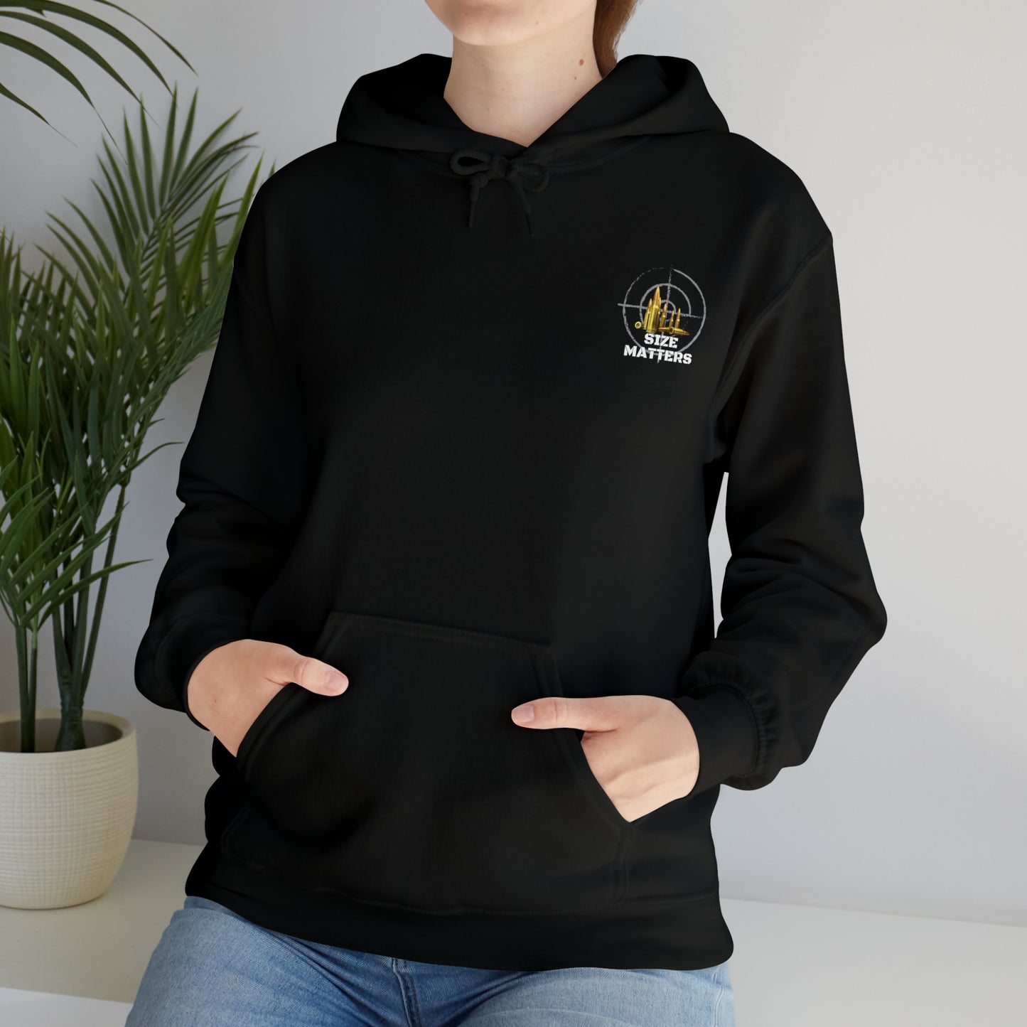 Size Matters - Unisex Heavy Blend™ Hooded Sweatshirt