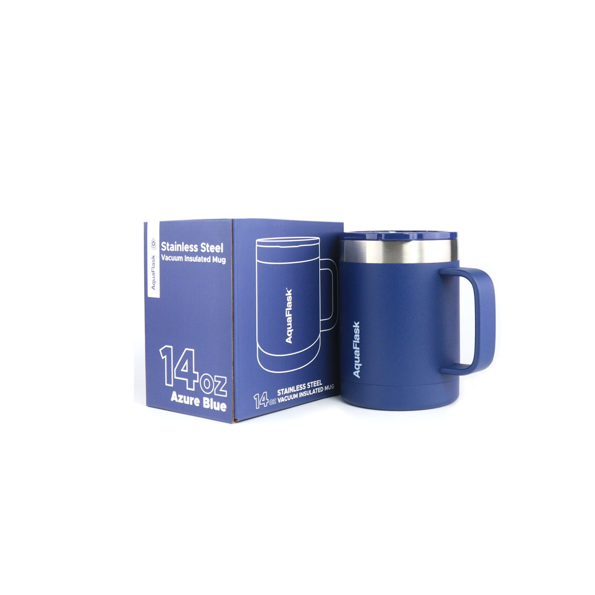 Aquaflask Thermal Insulated Lidded Mug With Handle 415ml (14 oz) aquaflaskcanada