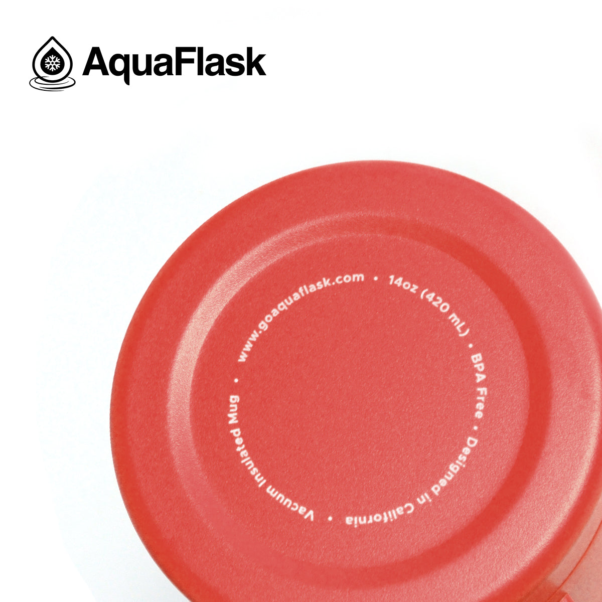 Aquaflask Thermal Insulated Lidded Mug With Handle 415ml (14 oz) aquaflaskcanada