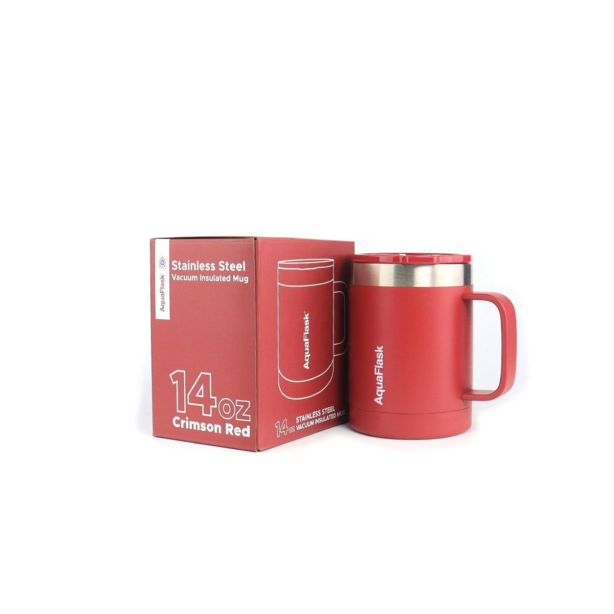 Aquaflask Thermal Insulated Lidded Mug With Handle 415ml (14 oz) aquaflaskcanada