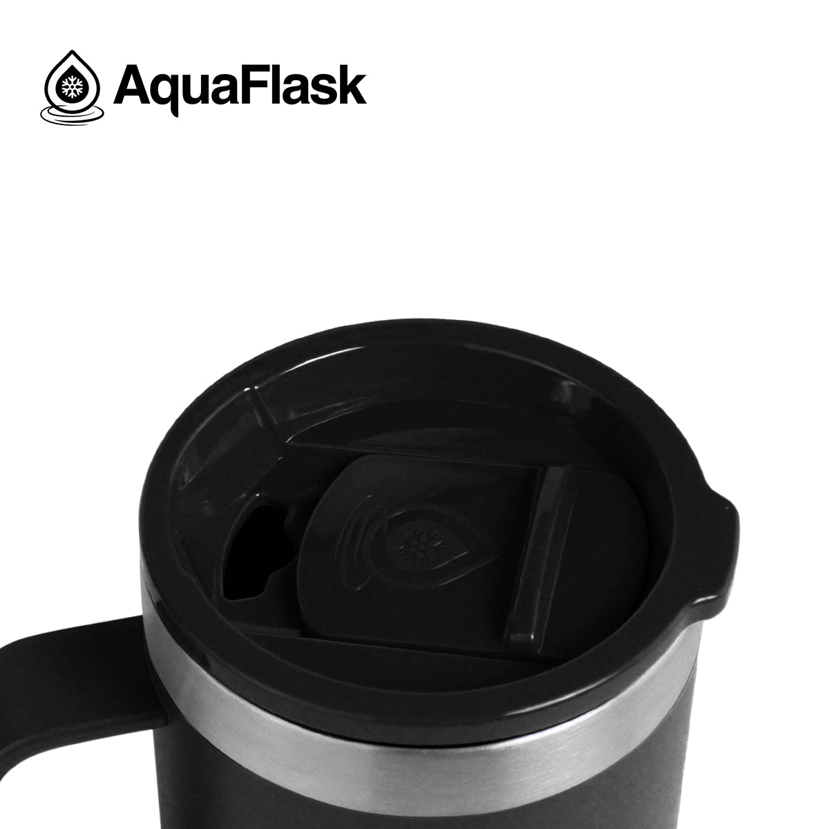 Aquaflask Thermal Insulated Lidded Mug With Handle 415ml (14 oz) aquaflaskcanada