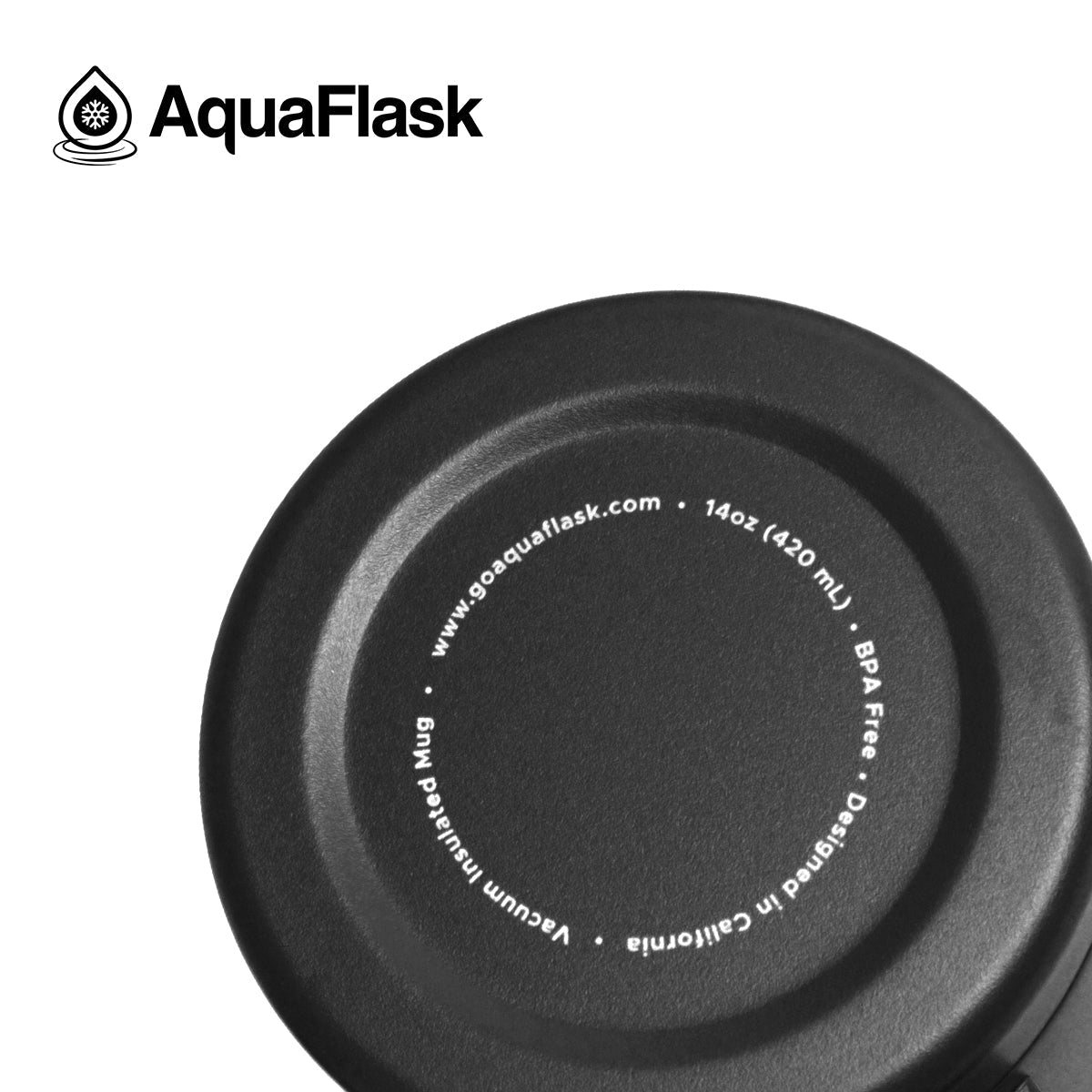 Aquaflask Thermal Insulated Lidded Mug With Handle 415ml (14 oz) aquaflaskcanada