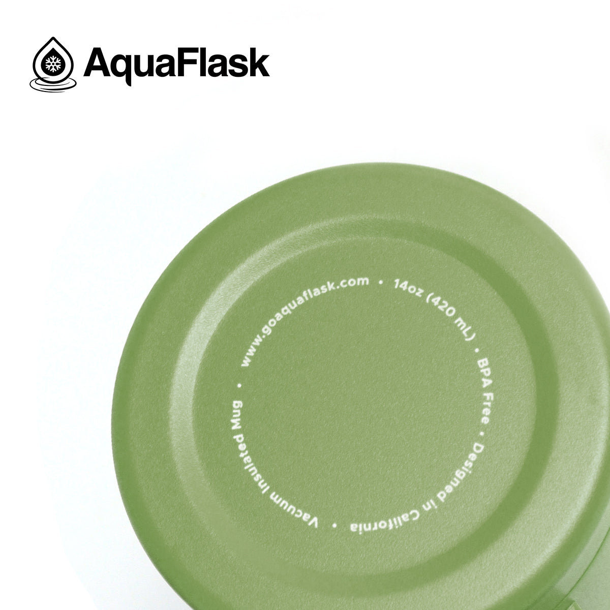 Aquaflask Thermal Insulated Lidded Mug With Handle 415ml (14 oz) aquaflaskcanada