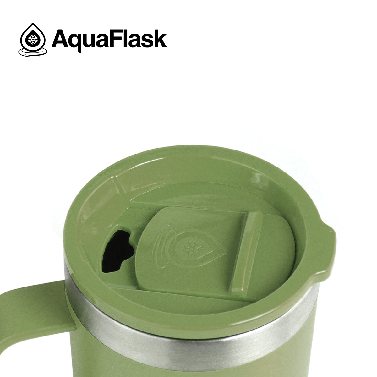 Aquaflask Thermal Insulated Lidded Mug With Handle 415ml (14 oz) aquaflaskcanada