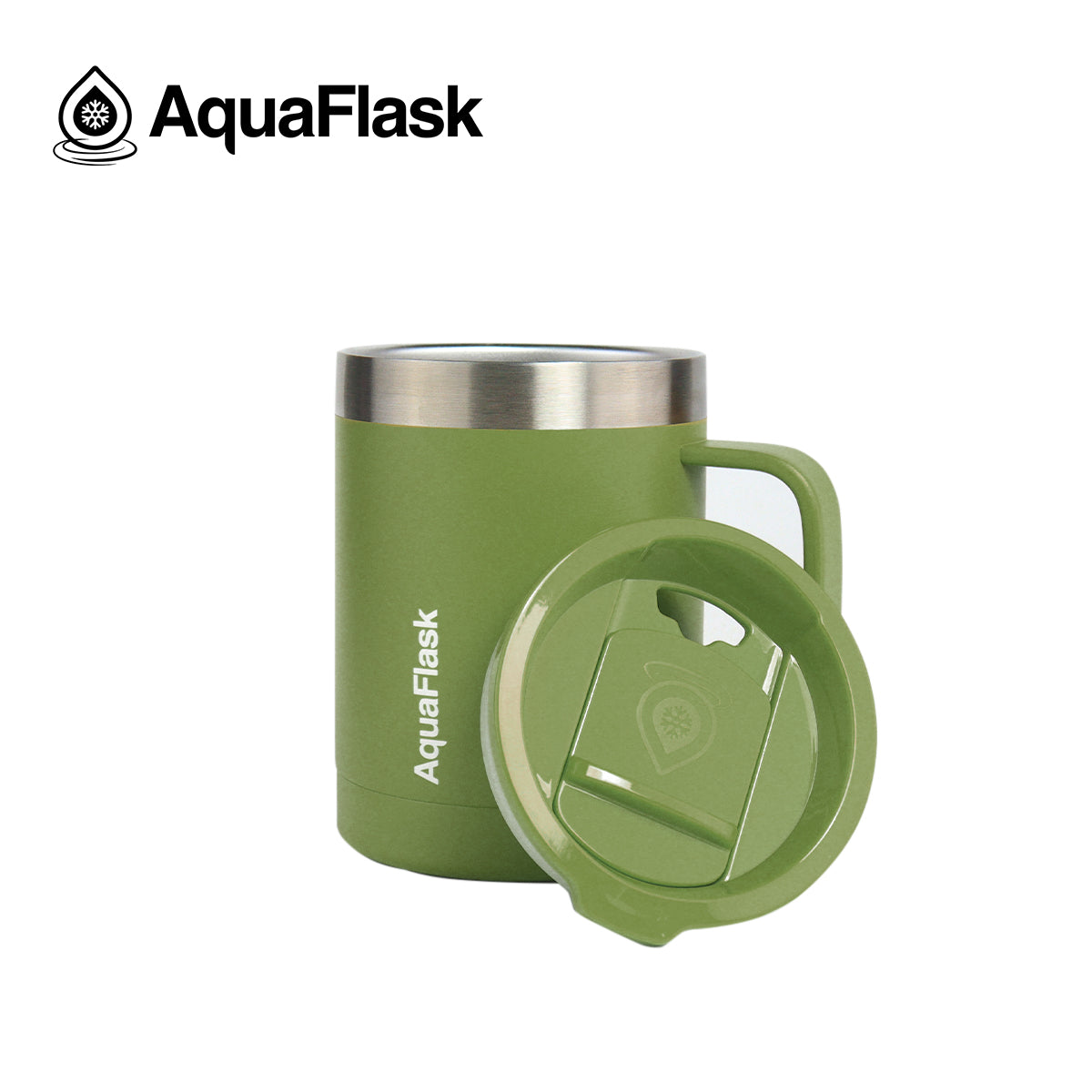 Aquaflask Thermal Insulated Lidded Mug With Handle 415ml (14 oz) aquaflaskcanada