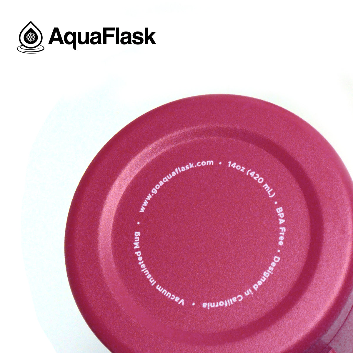 Aquaflask Thermal Insulated Lidded Mug With Handle 415ml (14 oz) aquaflaskcanada