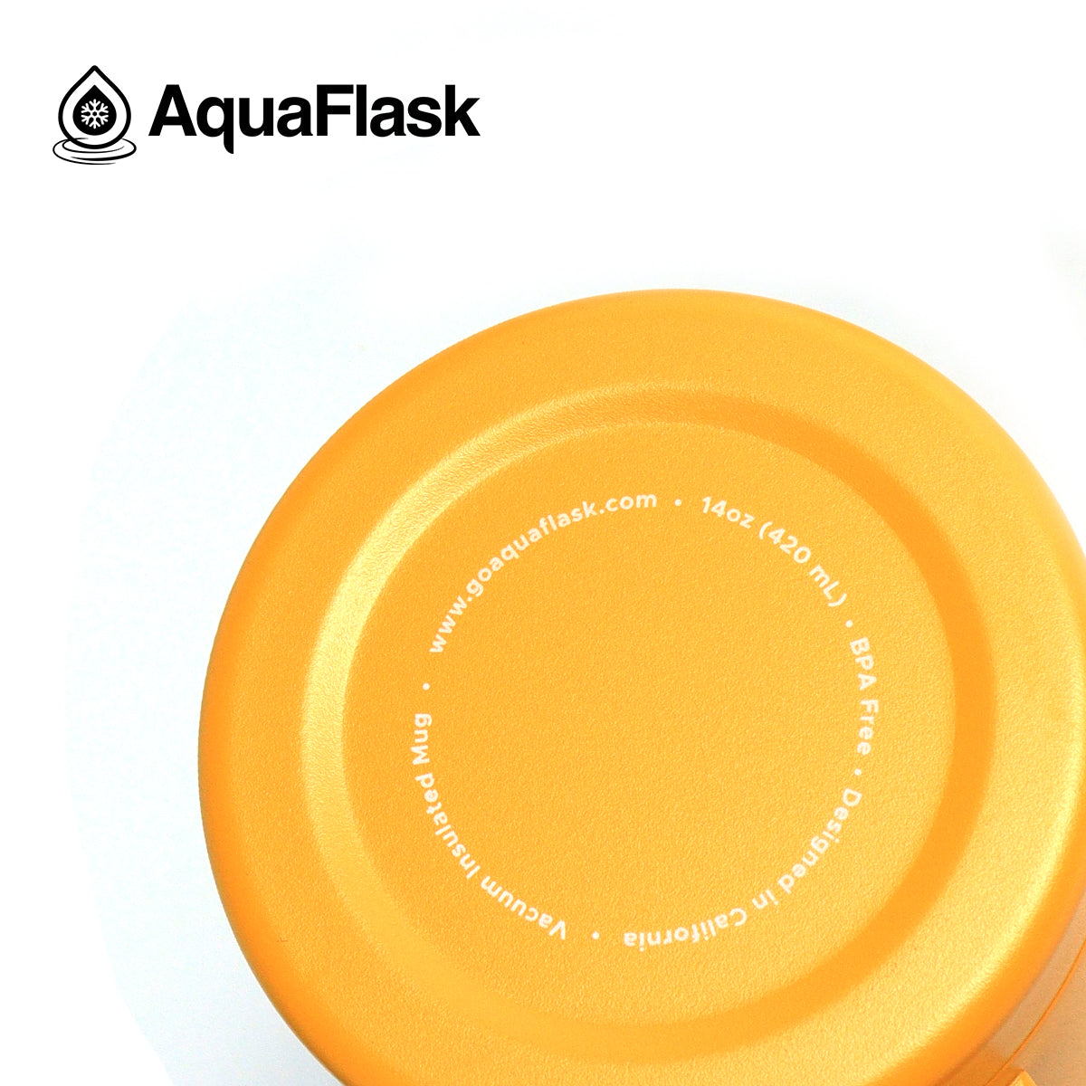Aquaflask Thermal Insulated Lidded Mug With Handle 415ml (14 oz) aquaflaskcanada