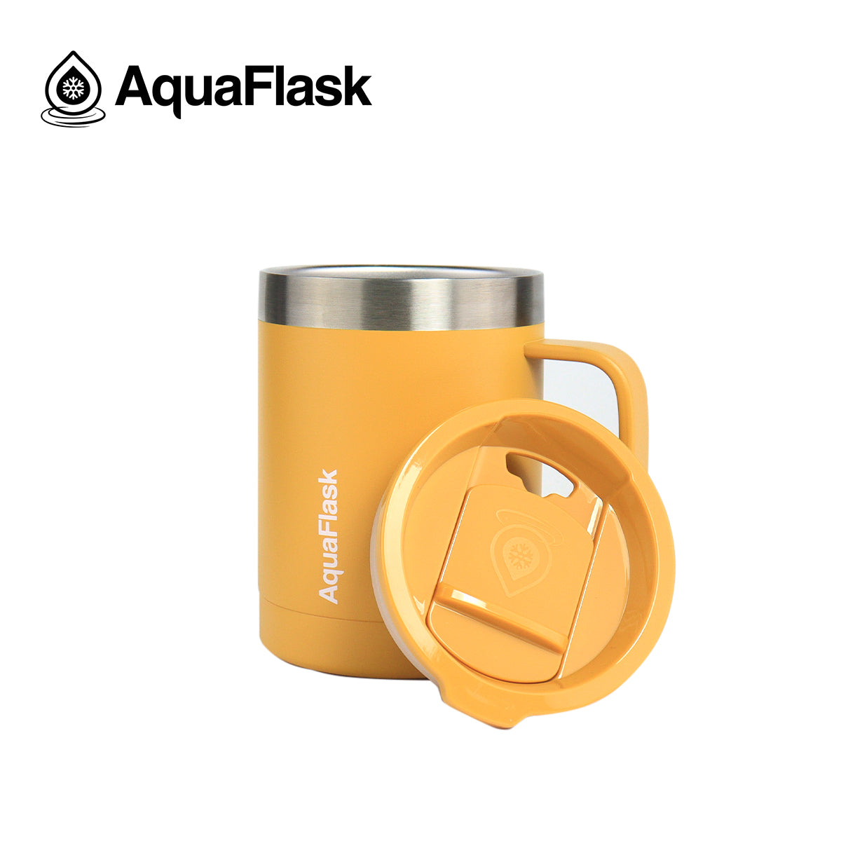 Aquaflask Thermal Insulated Lidded Mug With Handle 415ml (14 oz) aquaflaskcanada