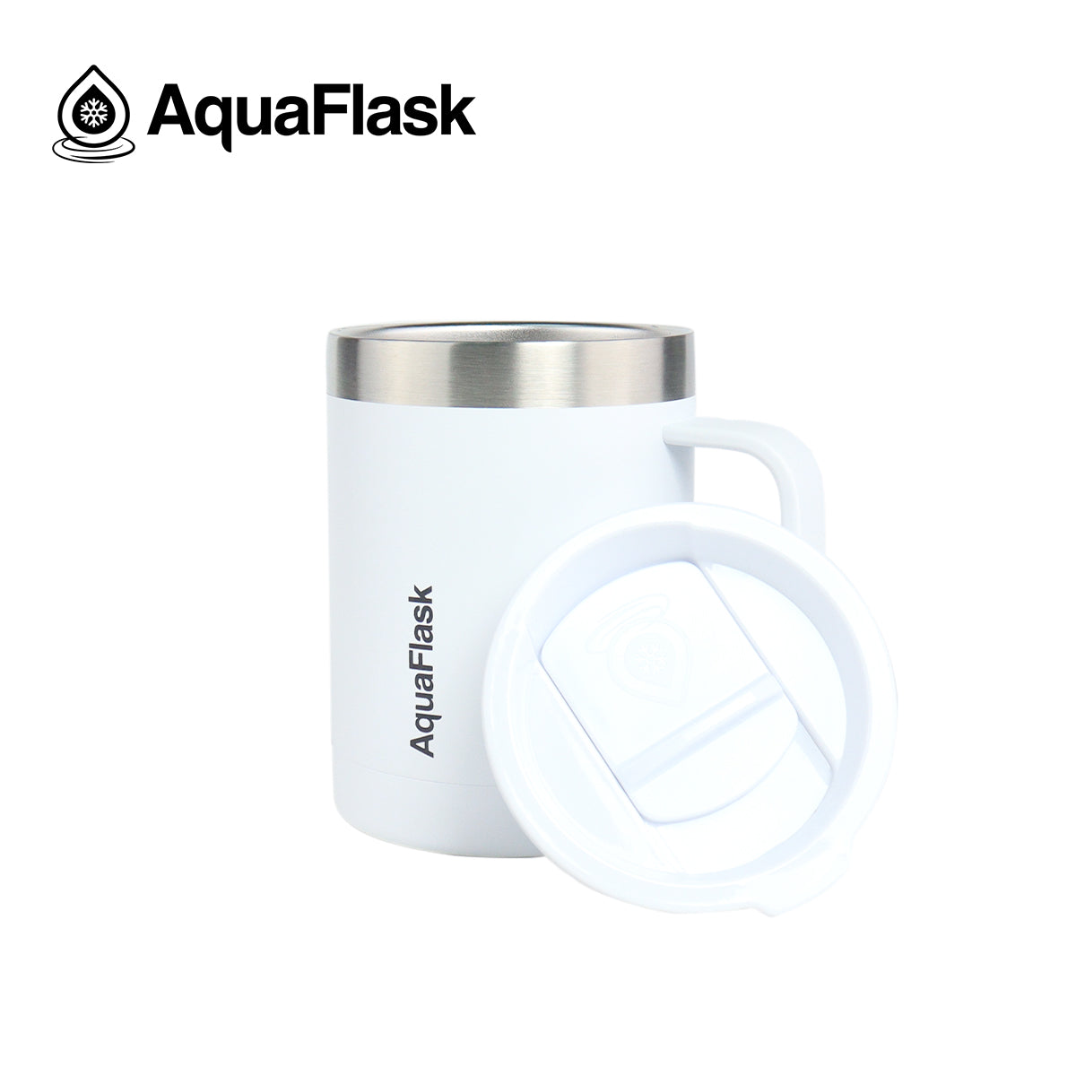 Aquaflask Thermal Insulated Lidded Mug With Handle 415ml (14 oz) aquaflaskcanada