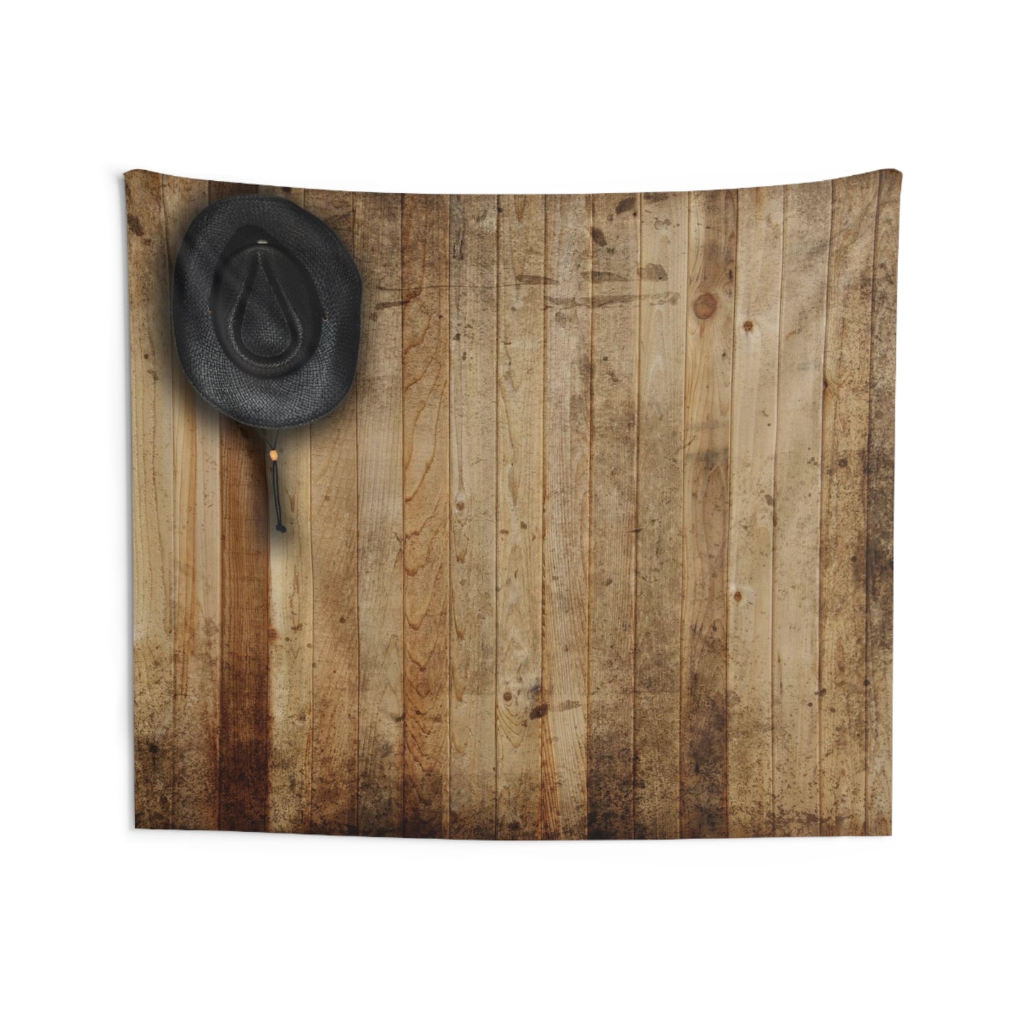 Cowboy Hat Indoor Wall Tapestries