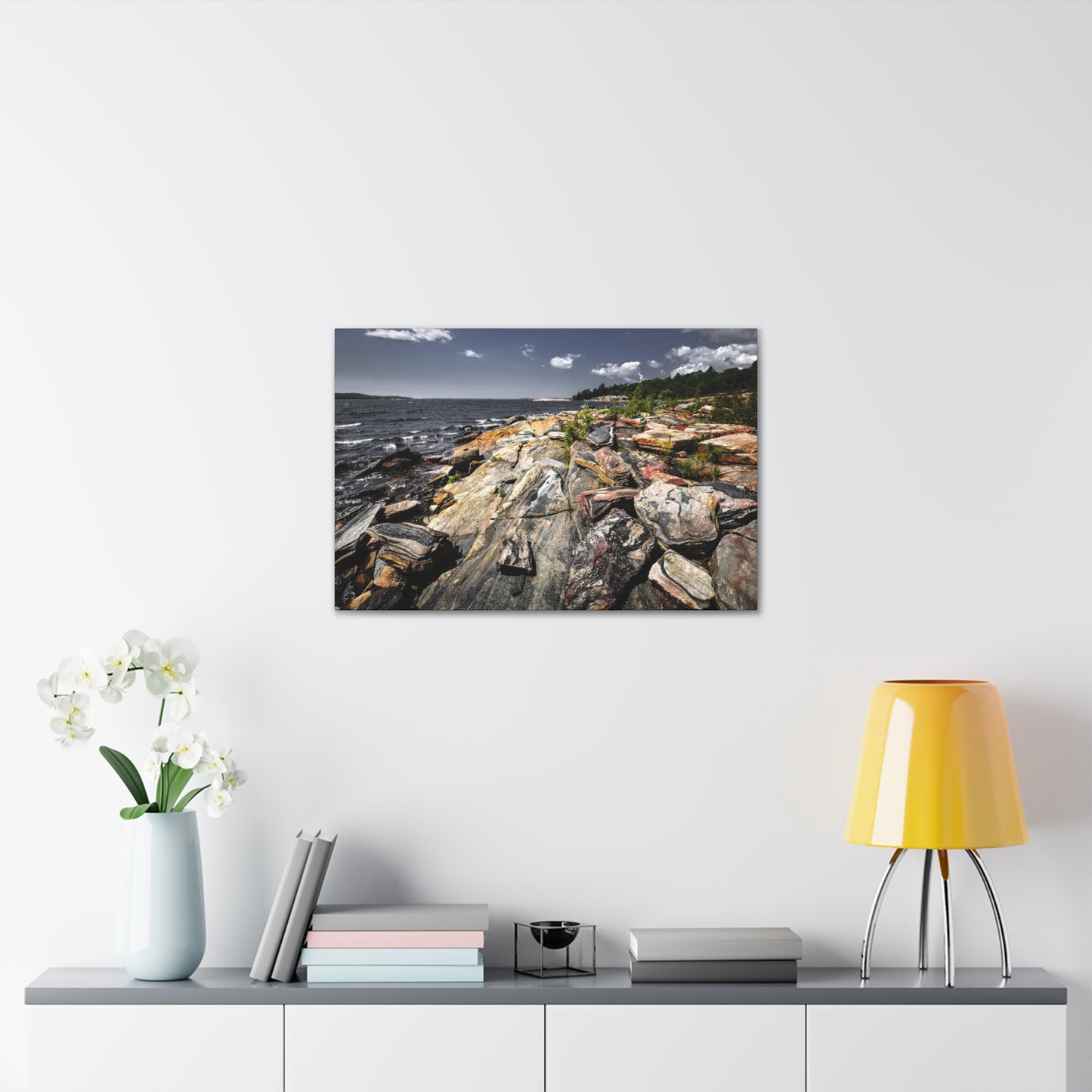 Georgian Bay Landscape Parry Sound Ontario - Canvas